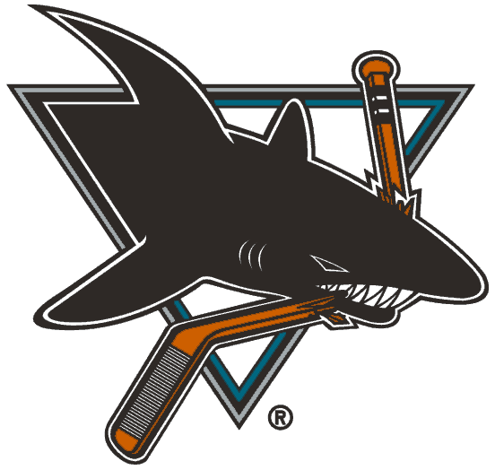 San Jose Sharks 1998 99-2006 07 Primary Logo vinyl decal